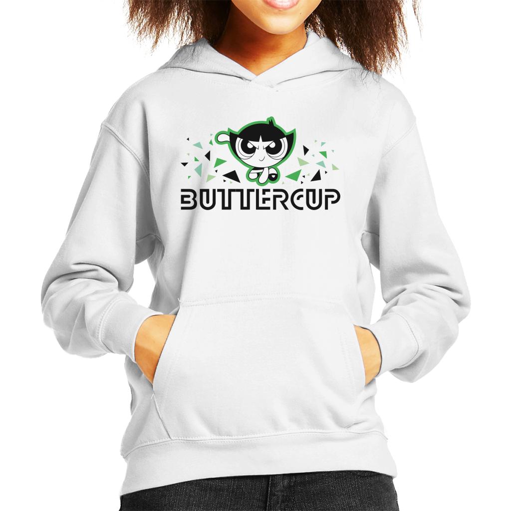 Powerpuff Girls Buttercup Triangle Art Kid's Hooded product image 4