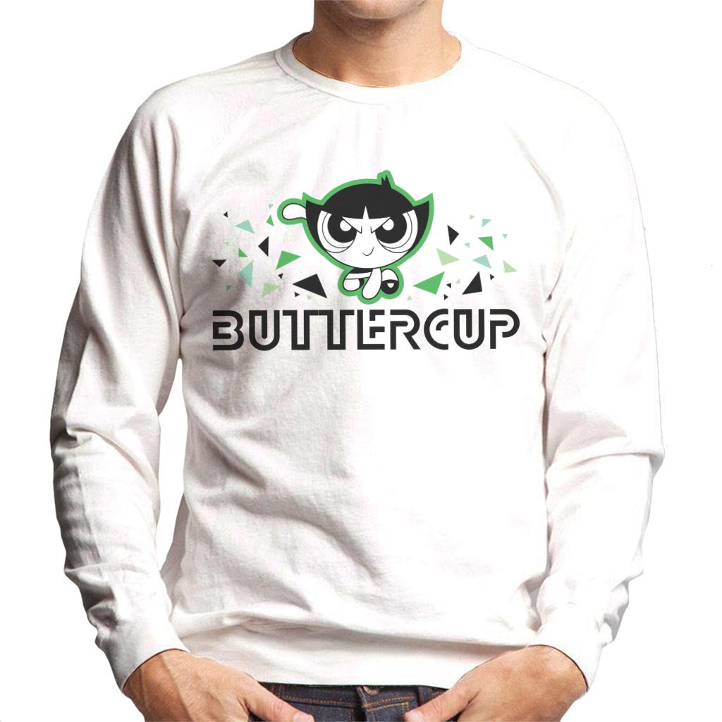 Powerpuff Girls Buttercup Triangle Art Men's Sweatshirt product image 1