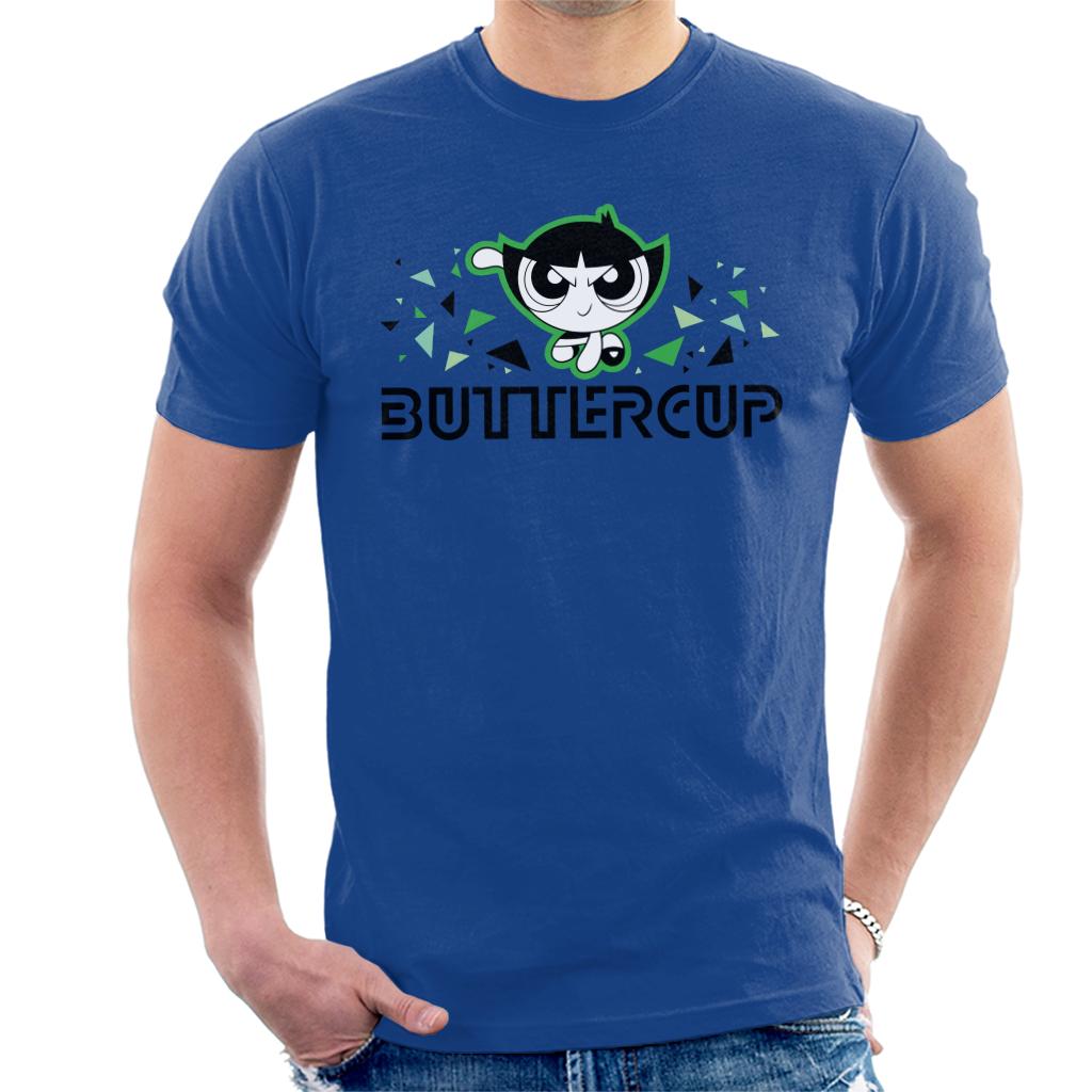 Powerpuff Girls Buttercup Triangle Art Men's T-Shirt product image 4