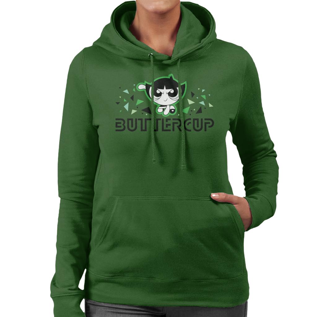 Powerpuff Girls Buttercup Triangle Art Women's Hooded product image 6