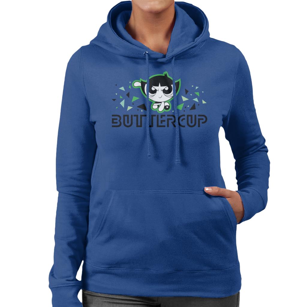 Powerpuff Girls Buttercup Triangle Art Women's Hooded product image 4