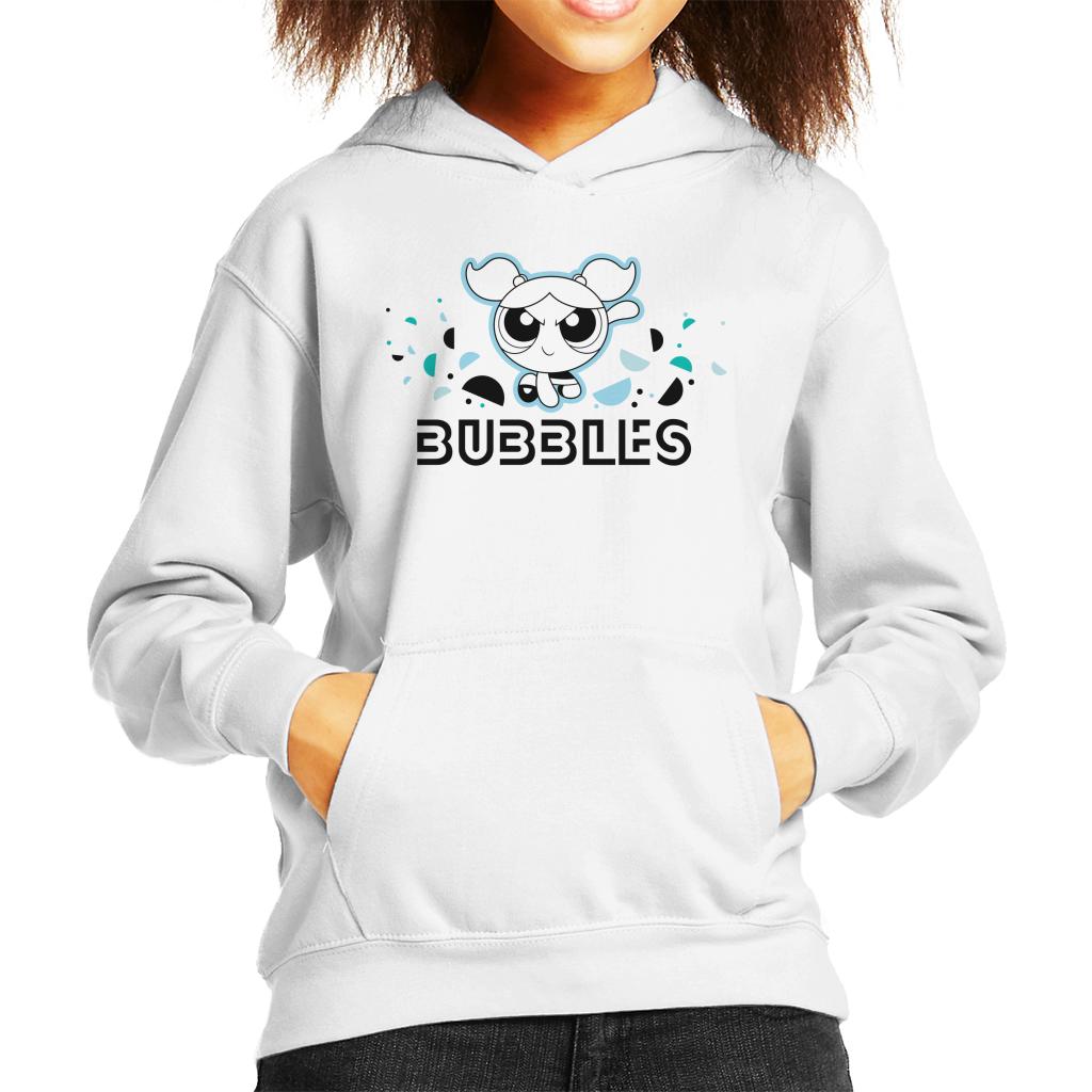 Powerpuff Girls Bubbles Circle Art Kid's Hooded Sweatshirt product image 6