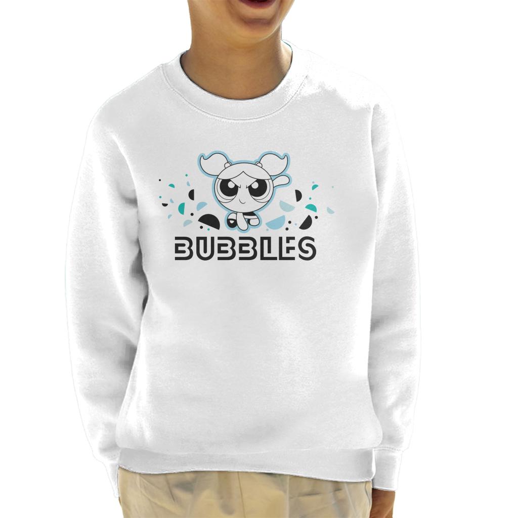 Powerpuff Girls Bubbles Circle Art Kid's Sweatshirt product image 6