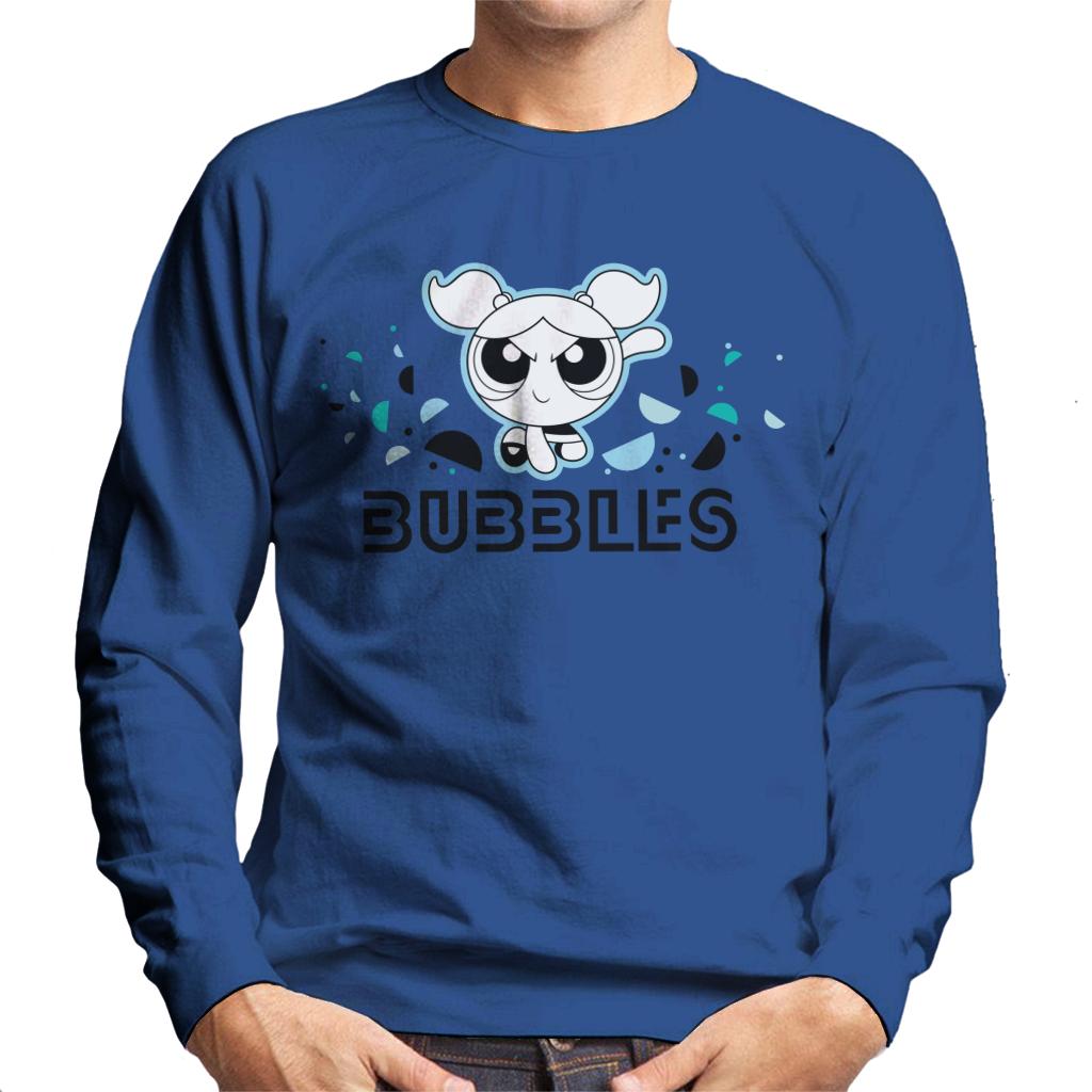 Powerpuff Girls Bubbles Circle Art Men's Sweatshirt product image 4
