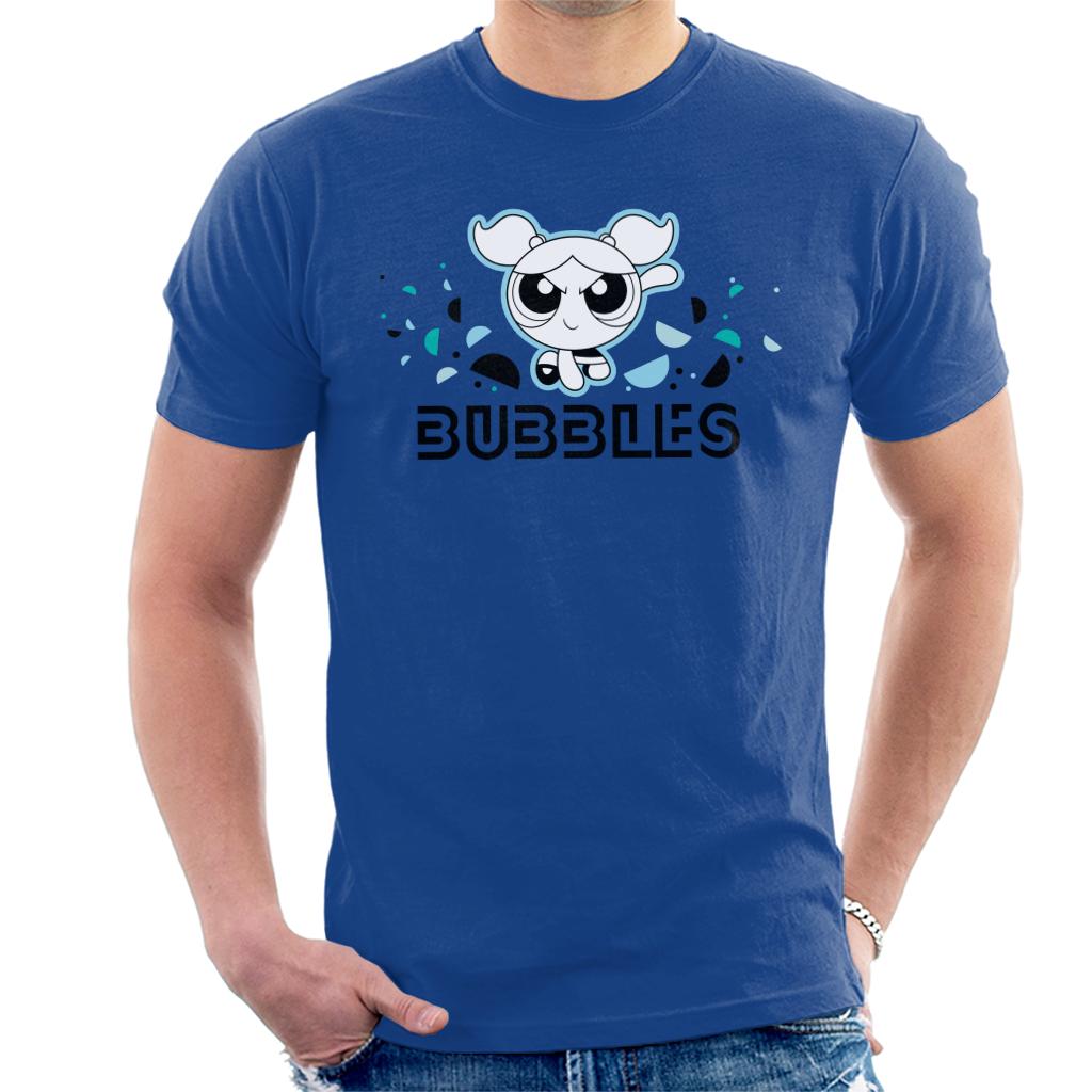 Powerpuff Girls Bubbles Circle Art Men's T-Shirt product image 4