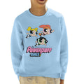 Powerpuff Girls Trio Smiling Flying Kid's Sweatshirt product image 1