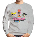 Powerpuff Girls Trio Blossom Jump Men's Sweatshirt product image 1