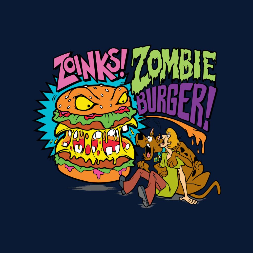 Scooby Doo Halloween Zombie Burger Men's T-Shirt product image 5