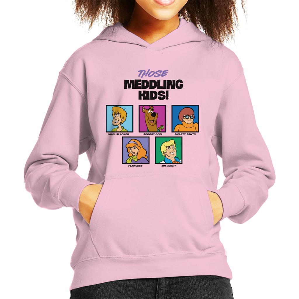 Scooby Doo Those Meddling Kids Character Tiles Hooded product image 6