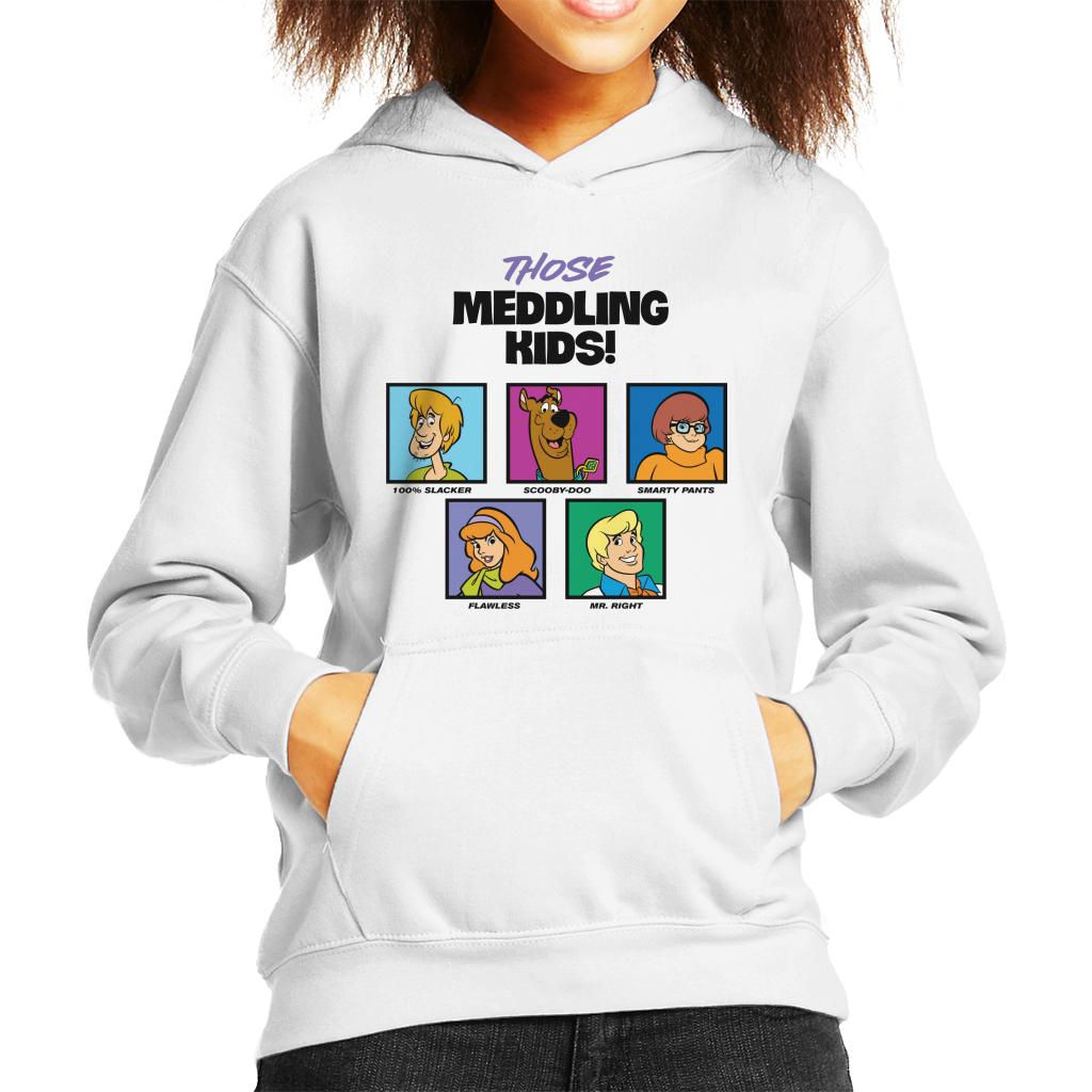 Scooby Doo Those Meddling Kids Character Tiles Hooded product image 4