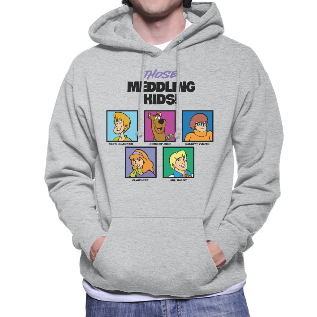 Scooby Doo Those Meddling Kids Character Tiles Men's Hooded product image 1