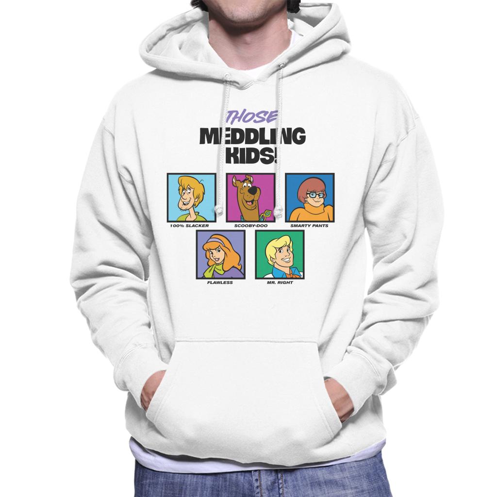 Scooby Doo Those Meddling Kids Character Tiles Men's Hooded product image 4