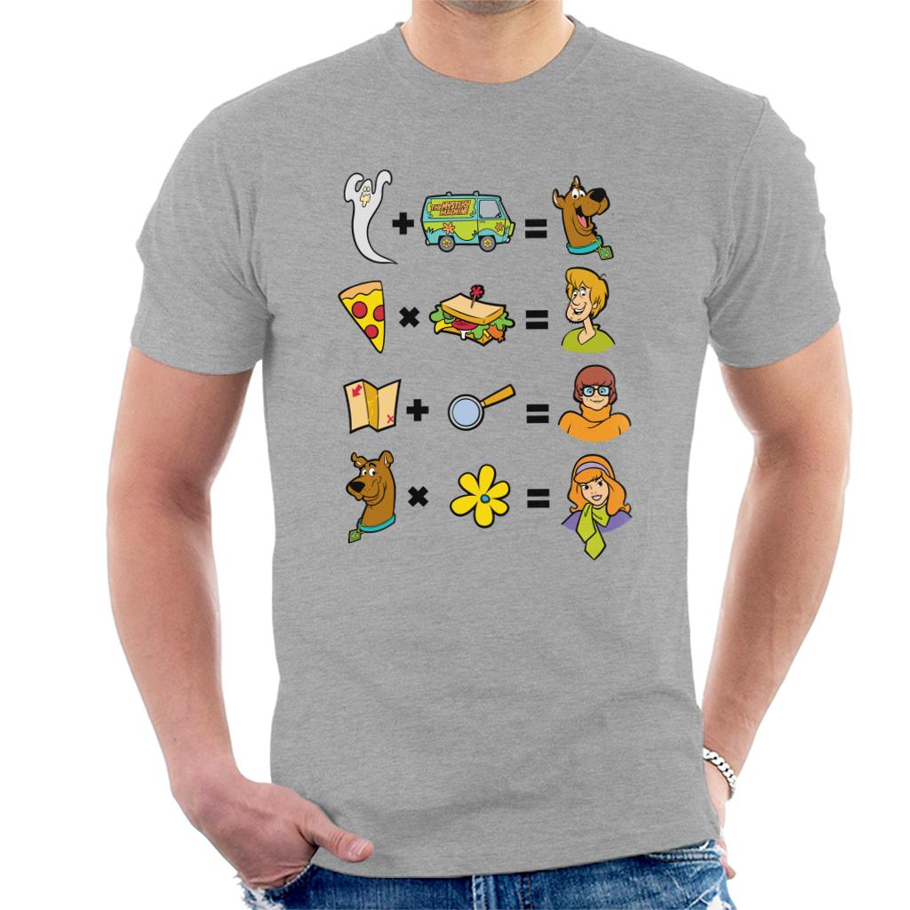 Scooby Doo Funny Equations Men's T-Shirt product image 1