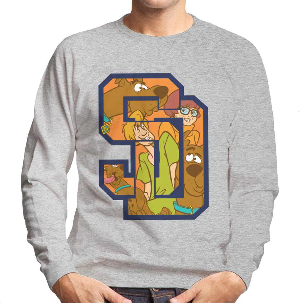 Scooby Doo Interlocking SD Men's Sweatshirt product image 1