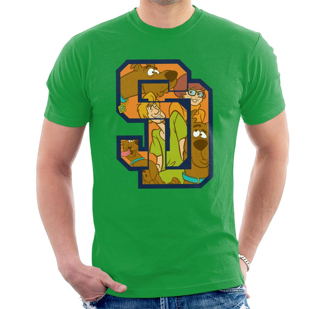 Scooby Doo Interlocking SD Men's T-Shirt product image 6