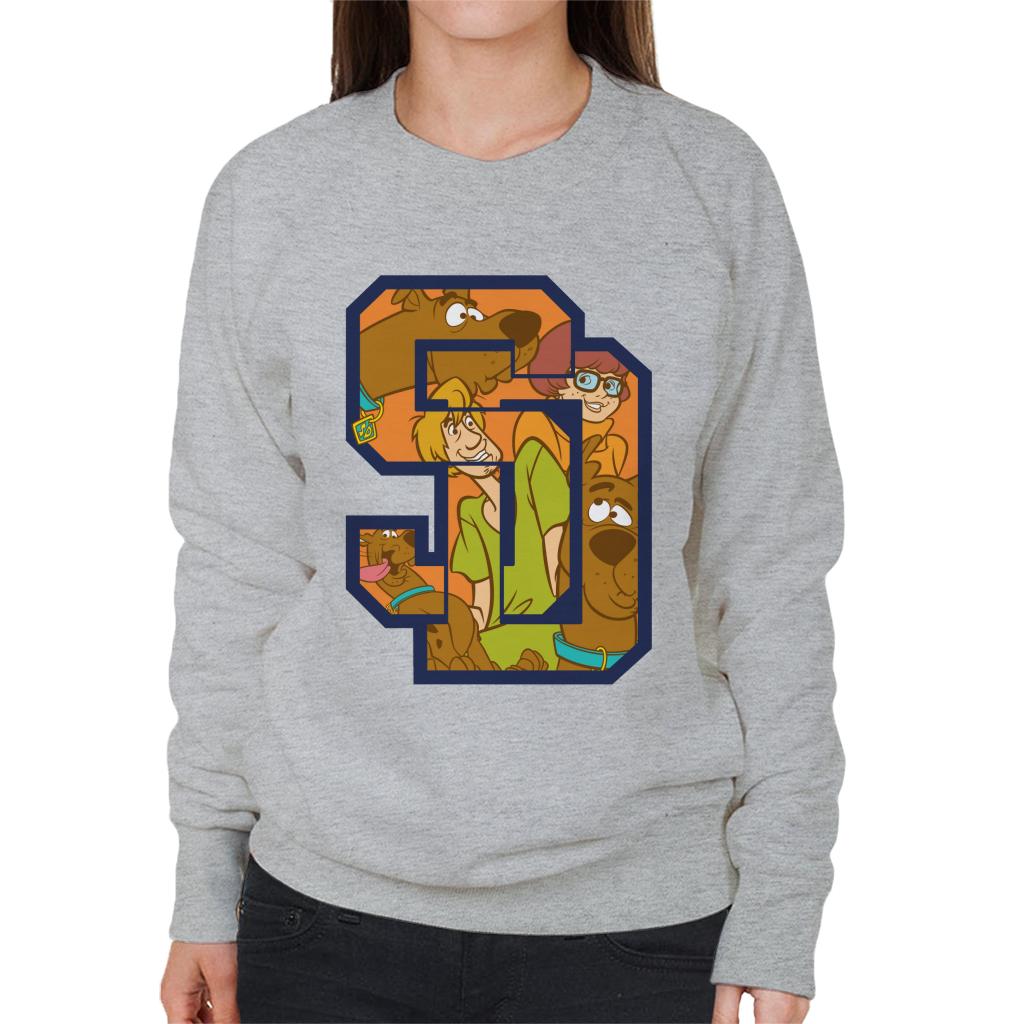 Scooby Doo Interlocking SD Women's Sweatshirt product image 1