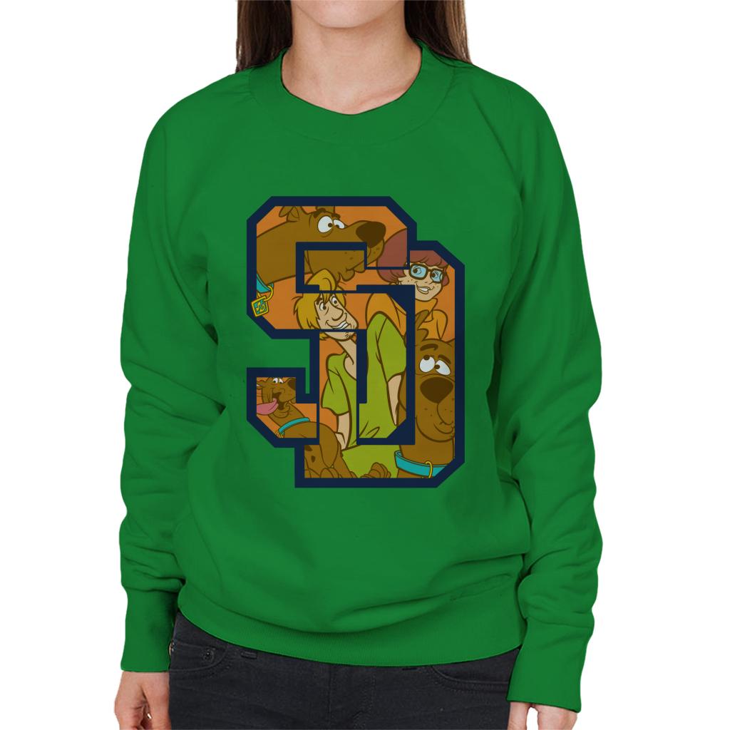 Scooby Doo Interlocking SD Women's Sweatshirt product image 6