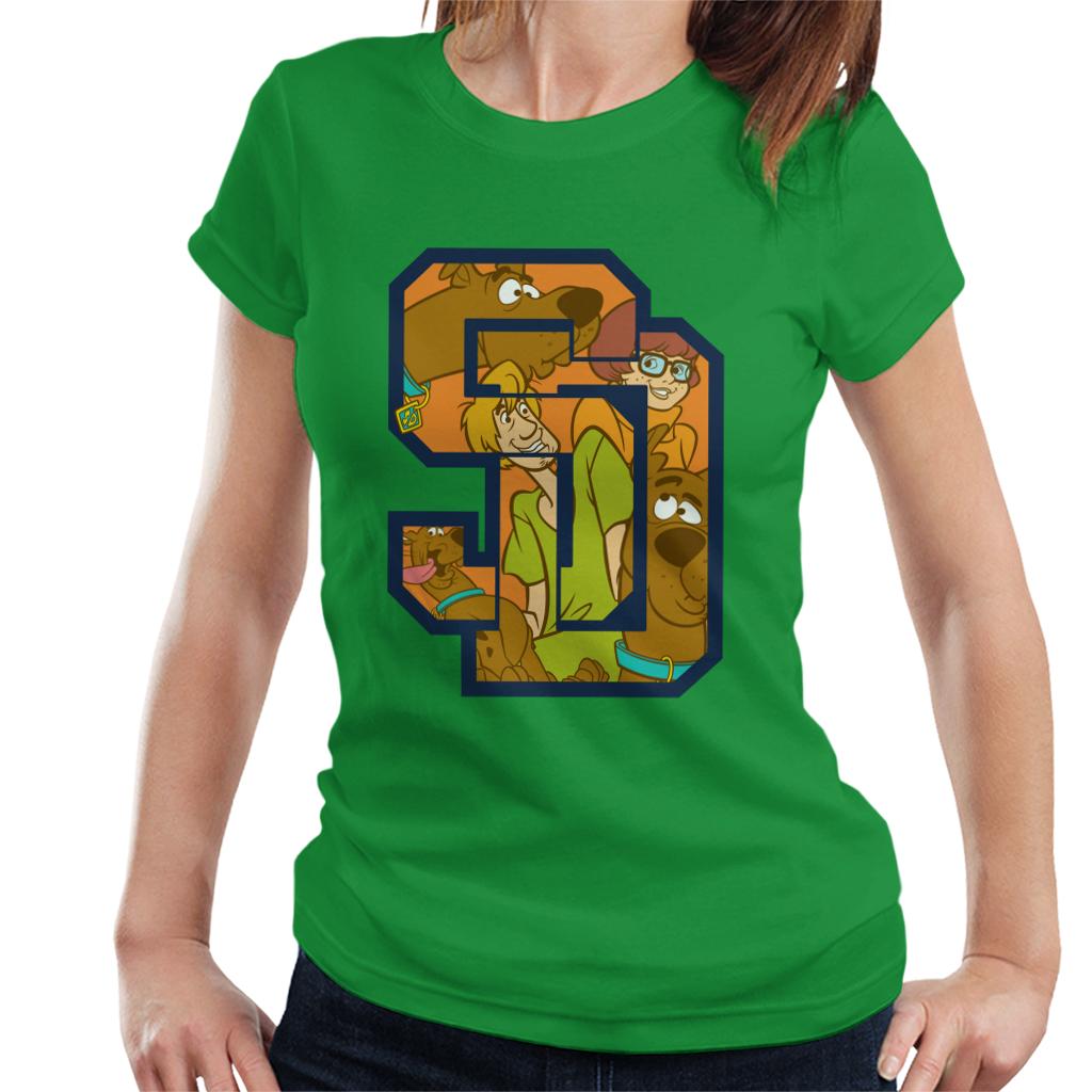 Scooby Doo Interlocking SD Women's T-Shirt product image 6
