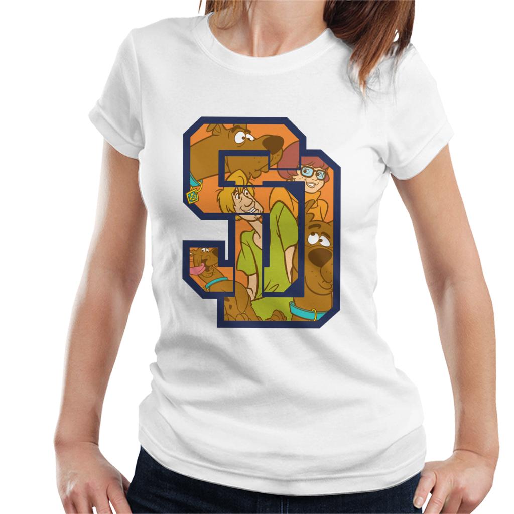 Scooby Doo Interlocking SD Women's T-Shirt product image 4