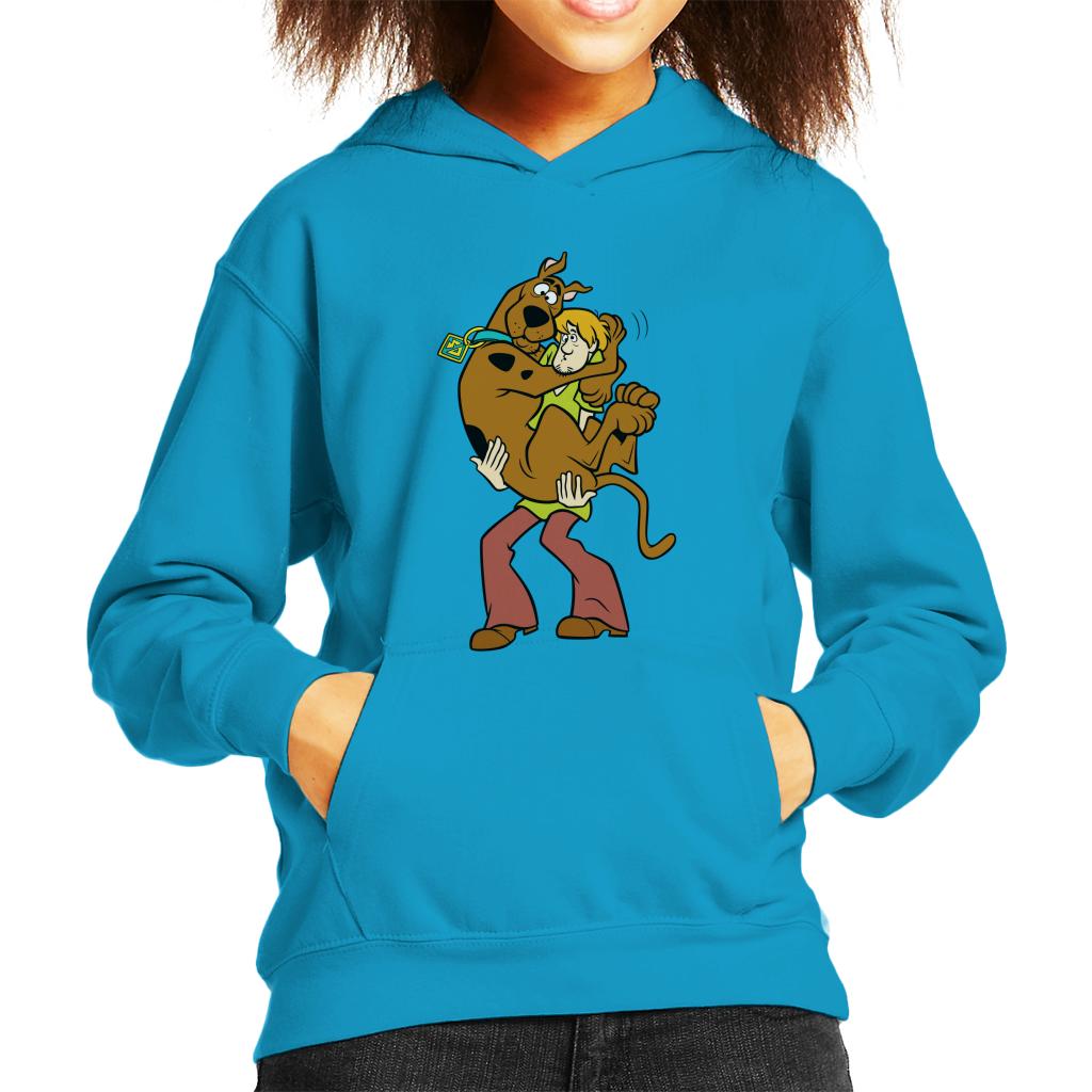Scooby Doo Shaggy Holding Kid's Hooded Sweatshirt product image 1