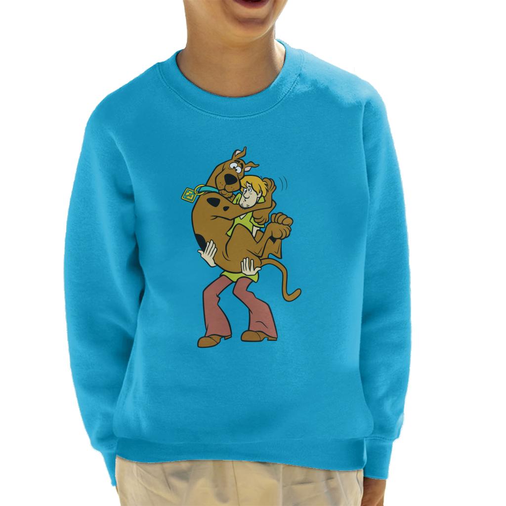 Scooby Doo Shaggy Holding Kid's Sweatshirt product image 1