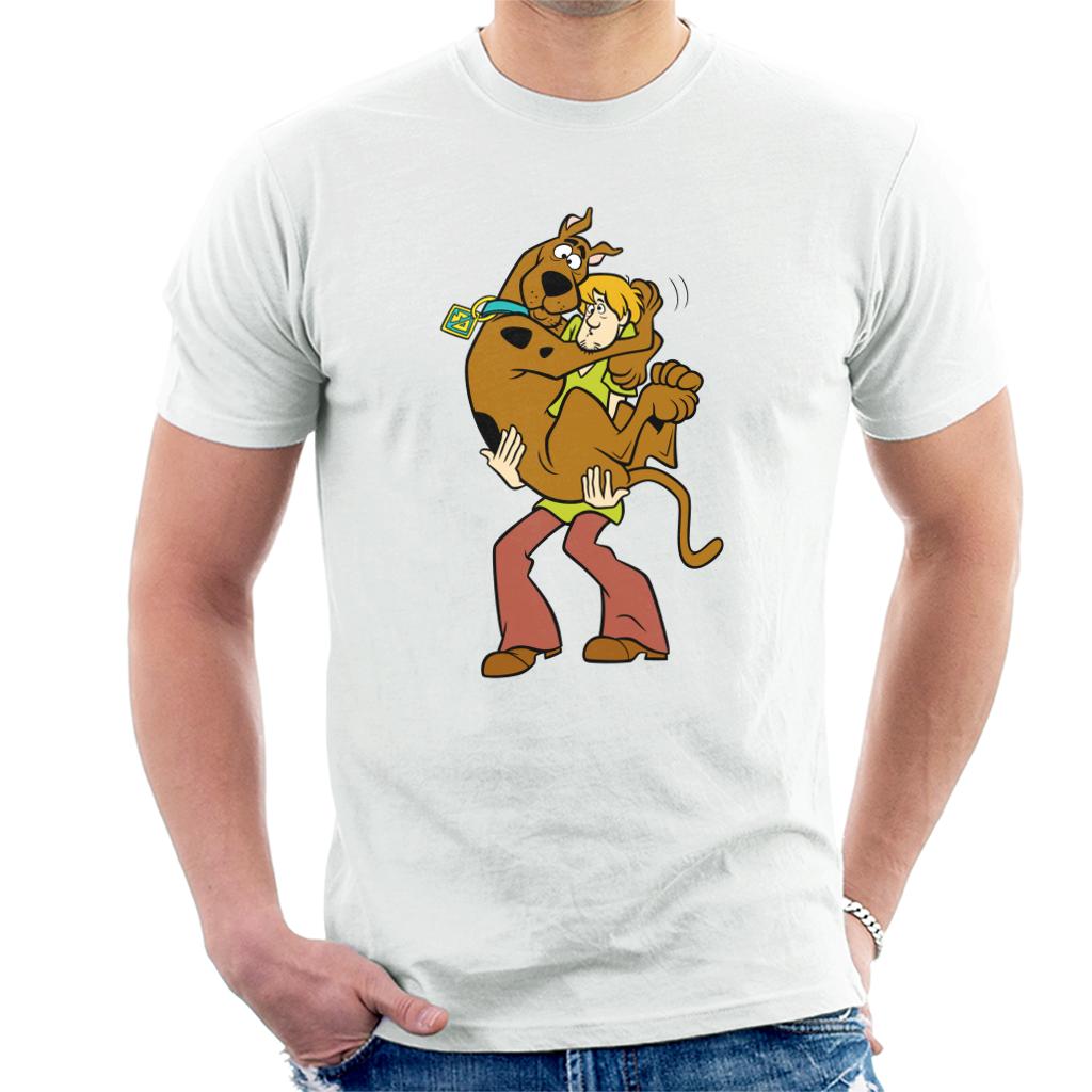 Scooby Doo Shaggy Holding Men's T-Shirt product image 1