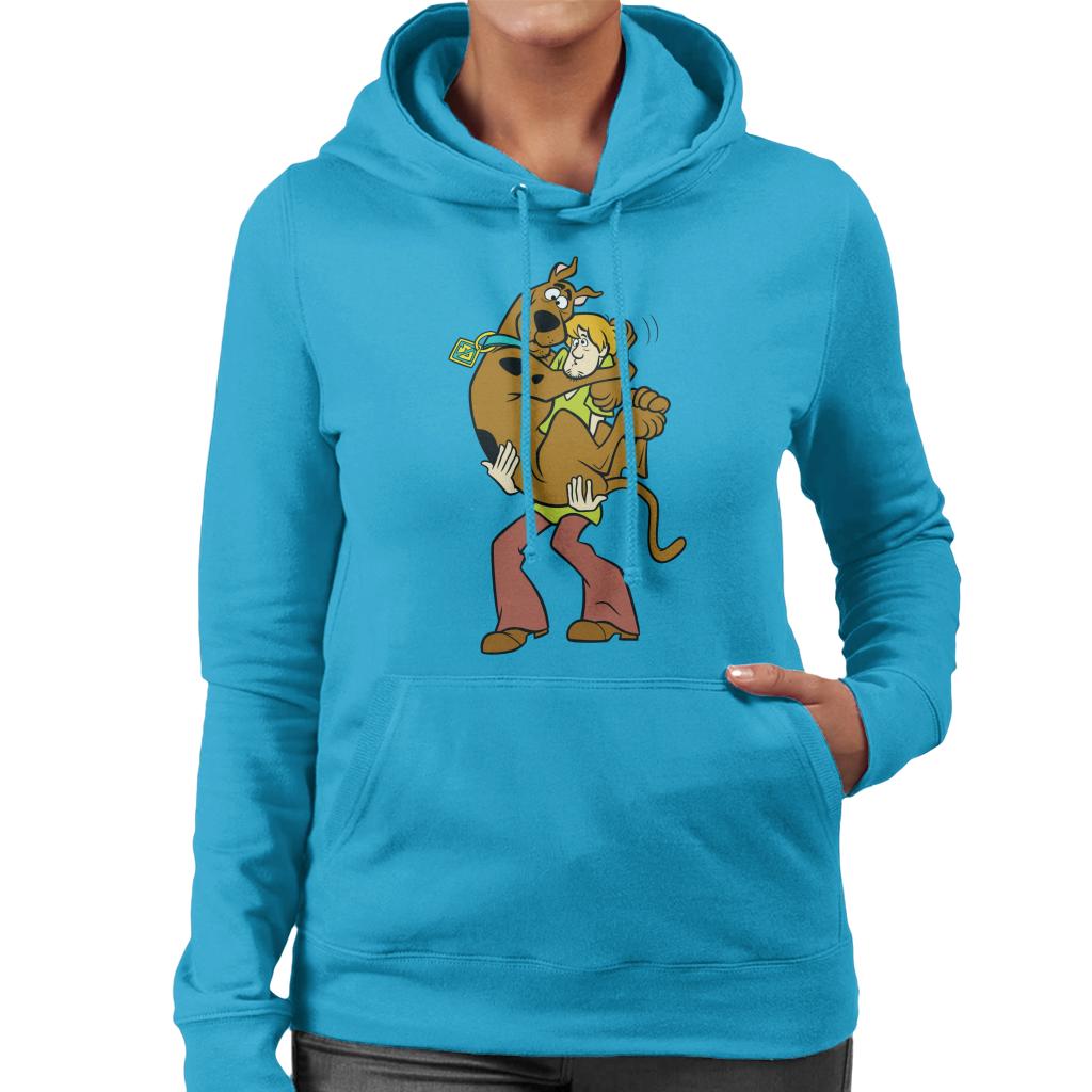 Scooby Doo Shaggy Holding Women's Hooded Sweatshirt product image 4