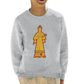 Samurai Jack Gold Pose Kid's Sweatshirt product image 1