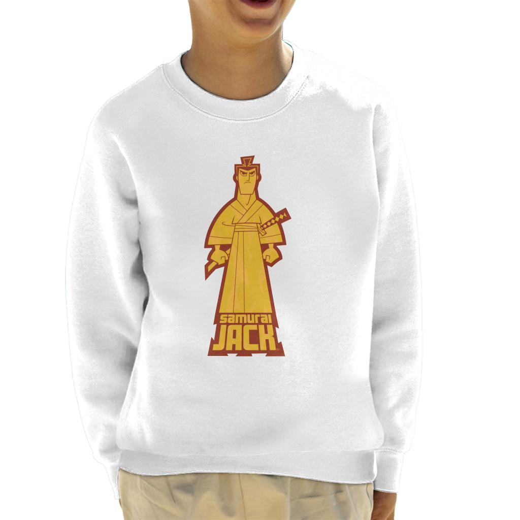 Samurai Jack Gold Pose Kid's Sweatshirt product image 6
