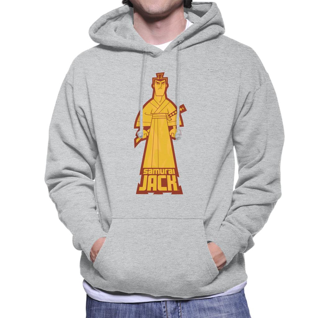 Samurai Jack Gold Pose Men's Hooded Sweatshirt product image 1