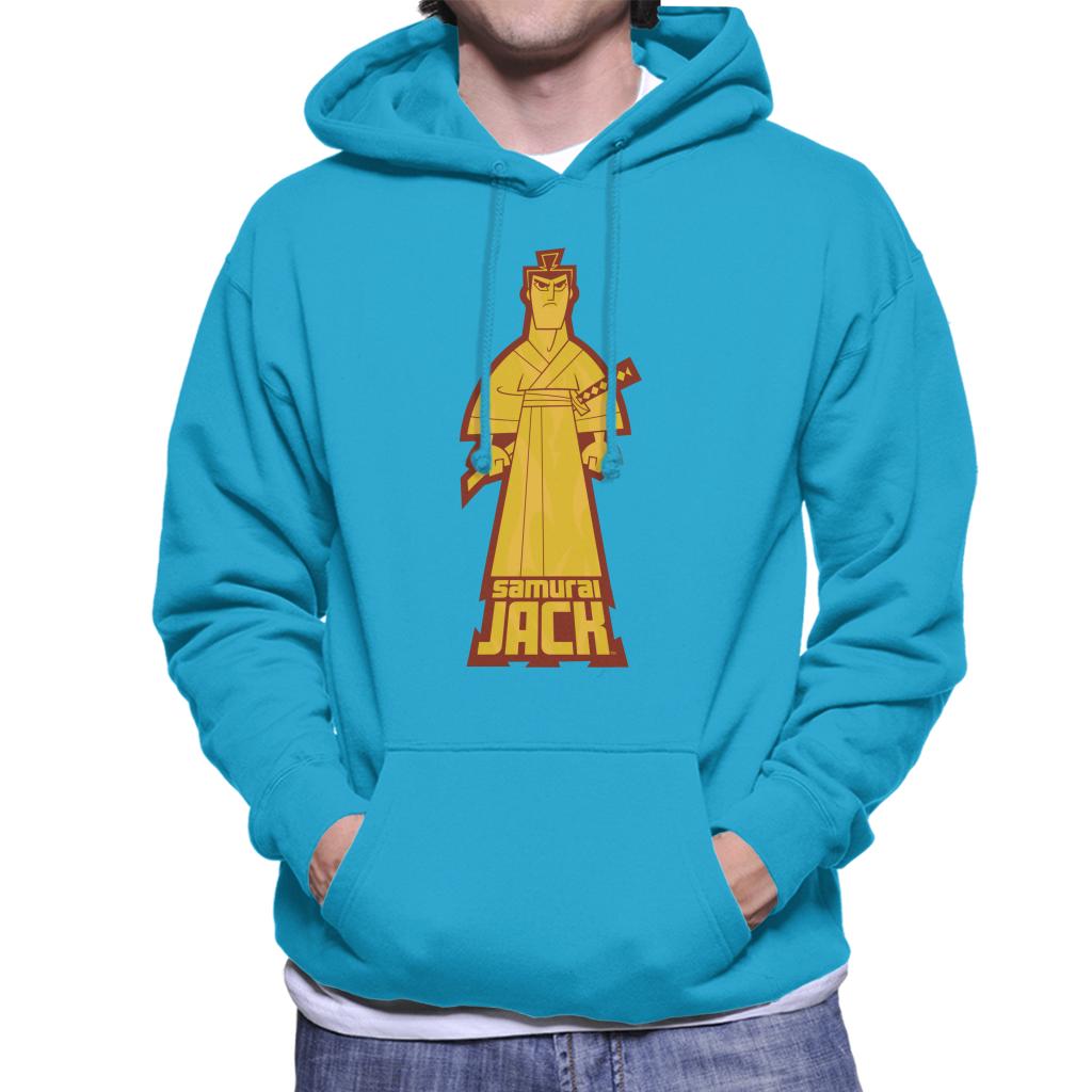 Samurai Jack Gold Pose Men's Hooded Sweatshirt product image 6