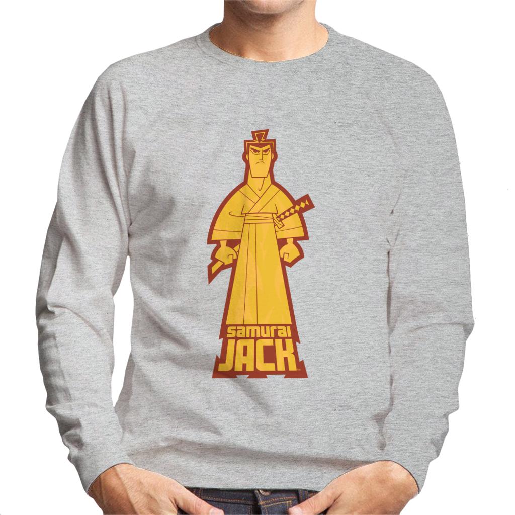 Samurai Jack Gold Pose Men's Sweatshirt product image 1