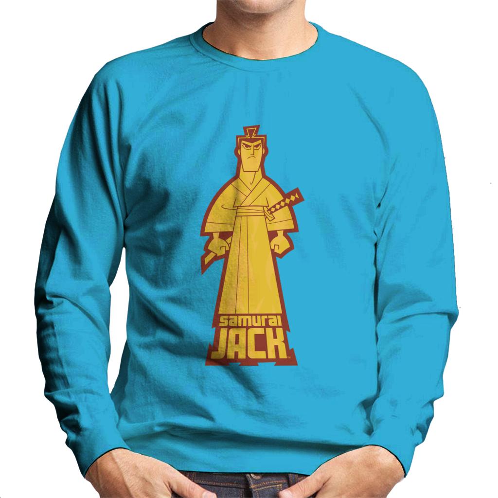 Samurai Jack Gold Pose Men's Sweatshirt product image 6
