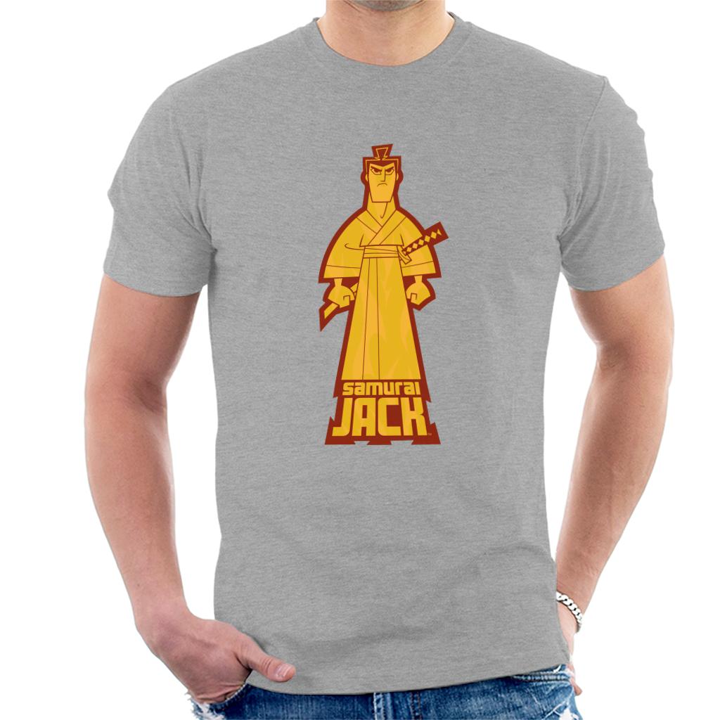 Samurai Jack Gold Pose Men's T-Shirt product image 1