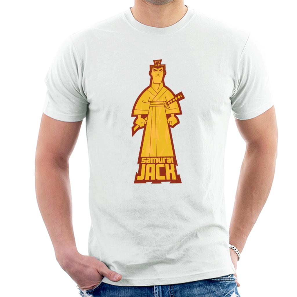 Samurai Jack Gold Pose Men's T-Shirt product image 4