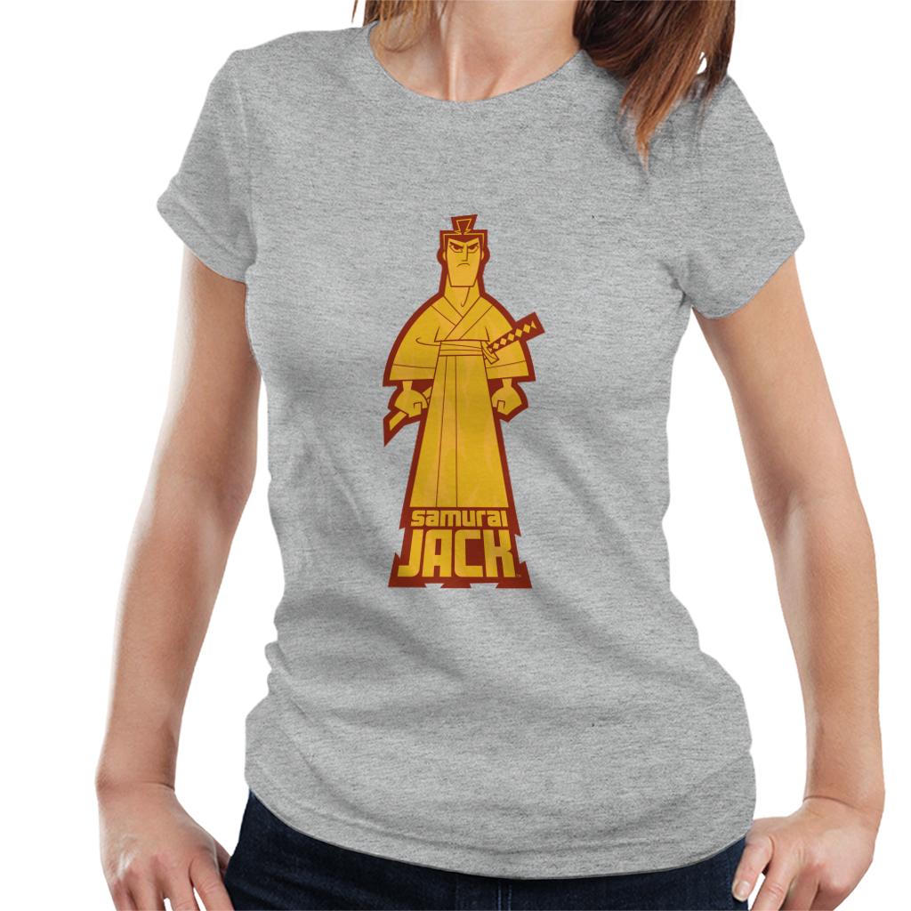 Samurai Jack Gold Pose Women's T-Shirt product image 1