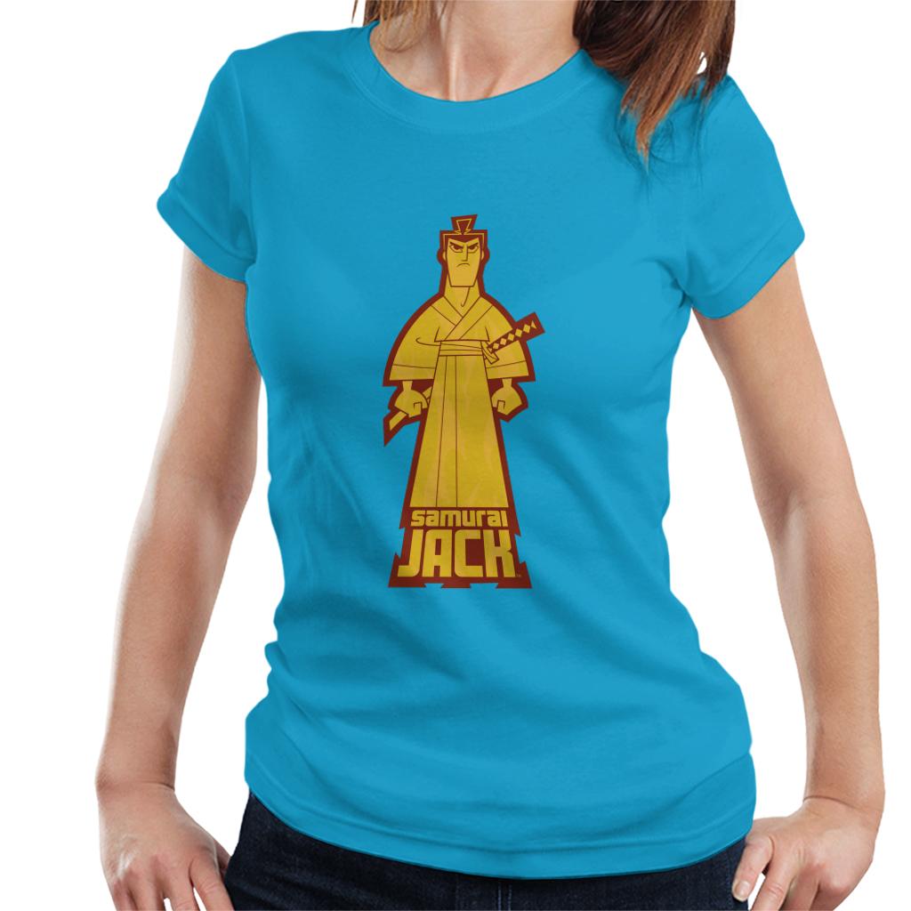 Samurai Jack Gold Pose Women's T-Shirt product image 6