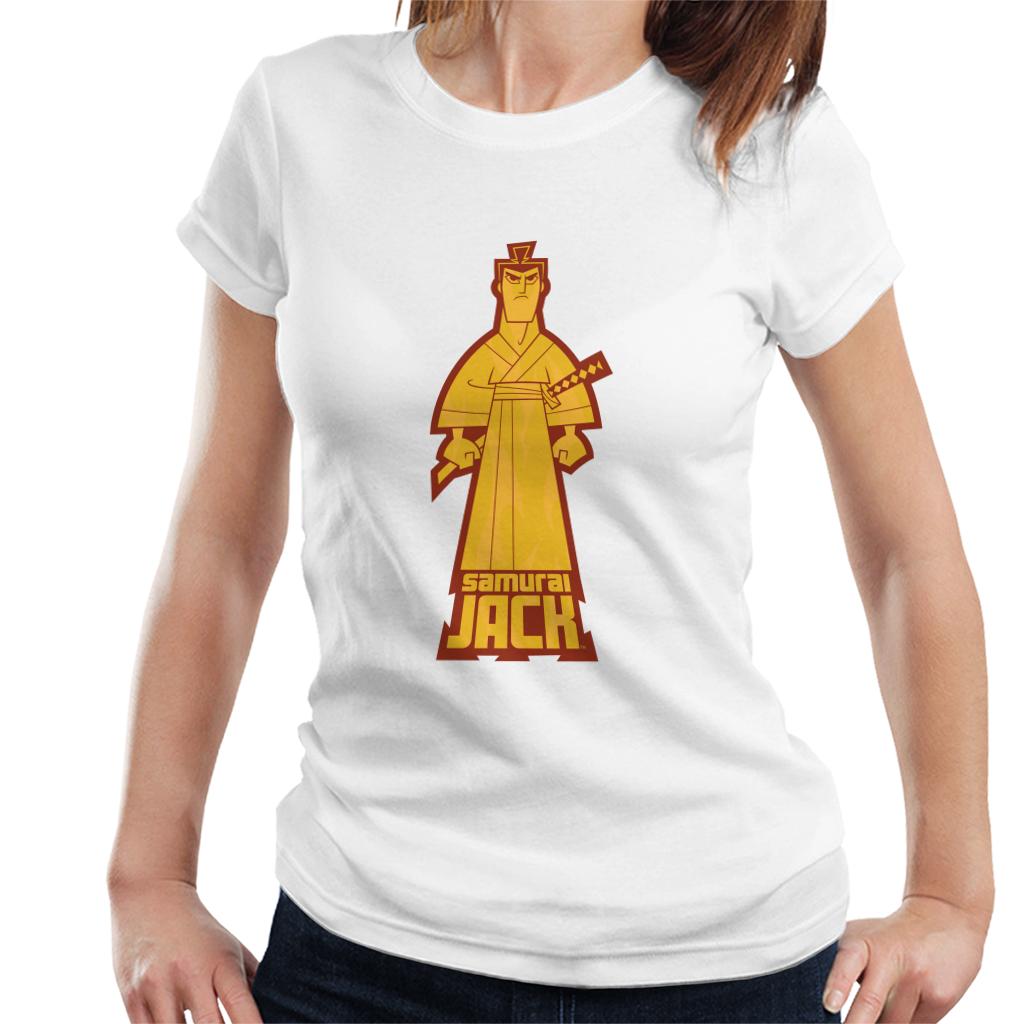 Samurai Jack Gold Pose Women's T-Shirt product image 4