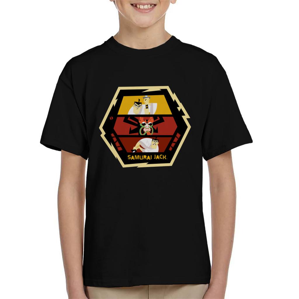 Samurai Jack Vs Aku Fight Montage Kid's T-Shirt product image 1