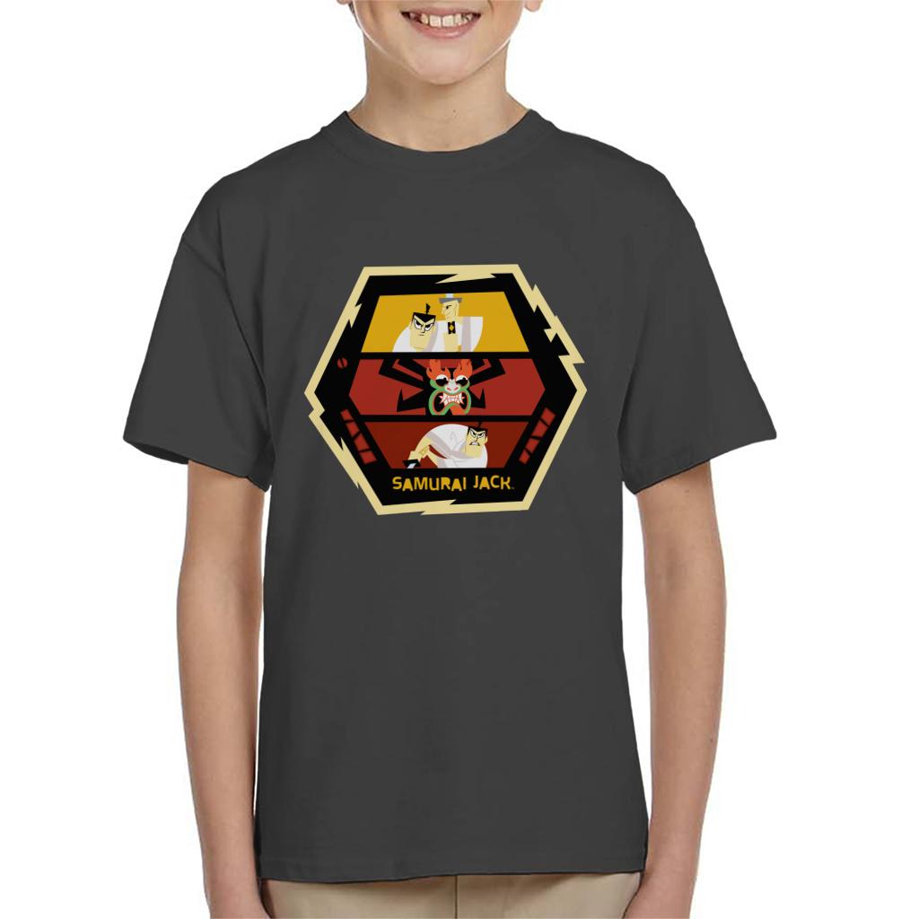Samurai Jack Vs Aku Fight Montage Kid's T-Shirt product image 4
