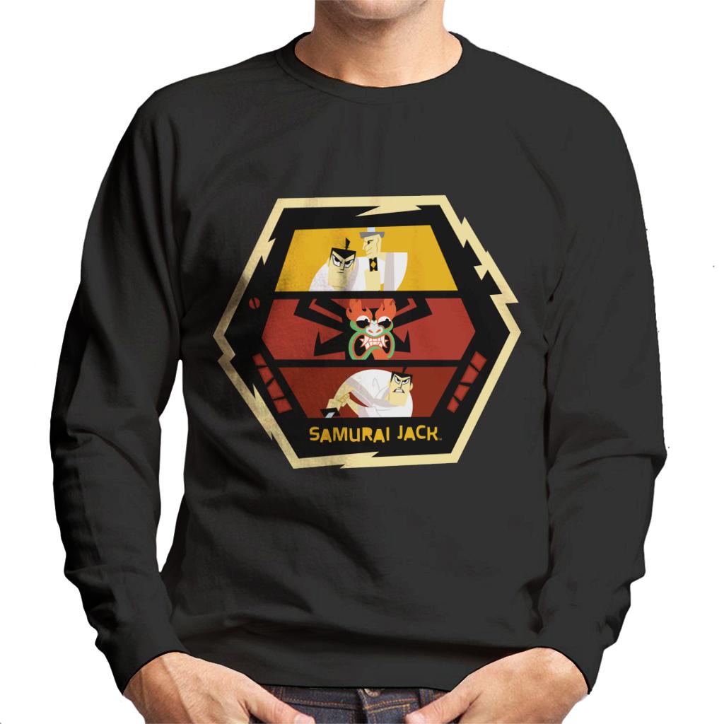 Samurai Jack Vs Aku Fight Montage Men's Sweatshirt product image 1