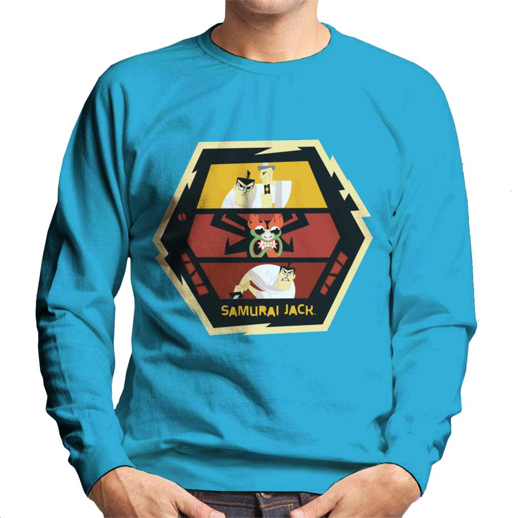 Samurai Jack Vs Aku Fight Montage Men's Sweatshirt product image 6