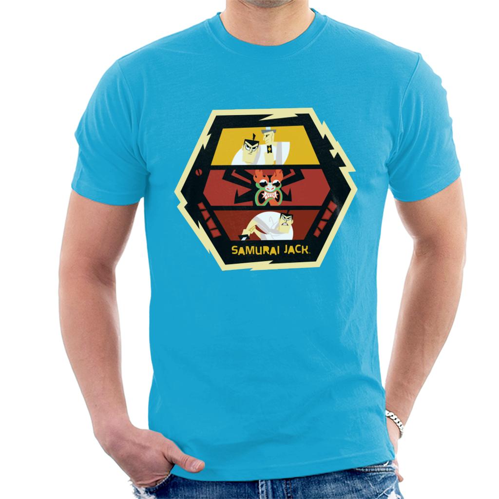 Samurai Jack Vs Aku Fight Montage Men's T-Shirt product image 6