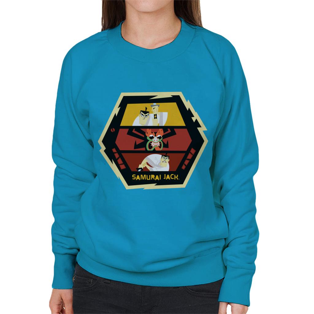 Samurai Jack Vs Aku Fight Montage Women's Sweatshirt product image 6