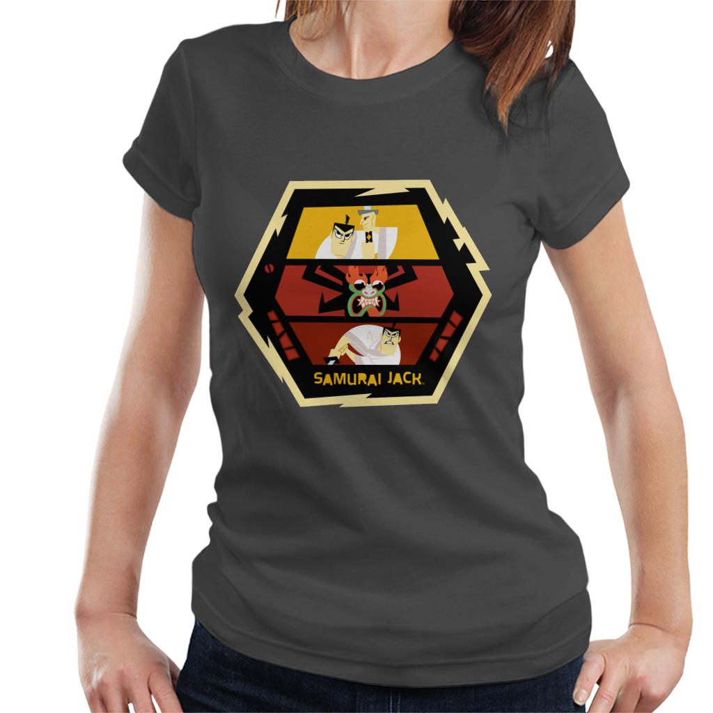 Samurai Jack Vs Aku Fight Montage Women's T-Shirt product image 4