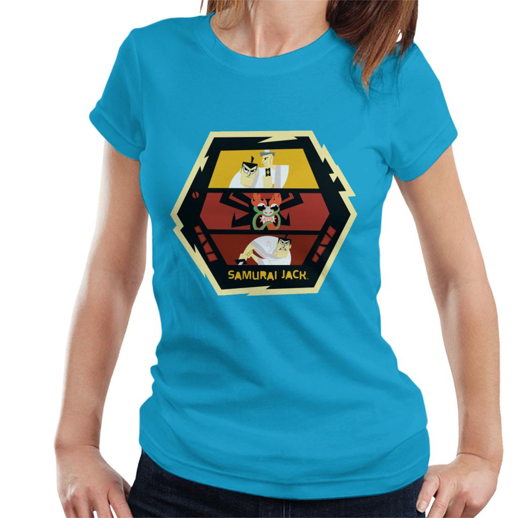 Samurai Jack Vs Aku Fight Montage Women's T-Shirt product image 6