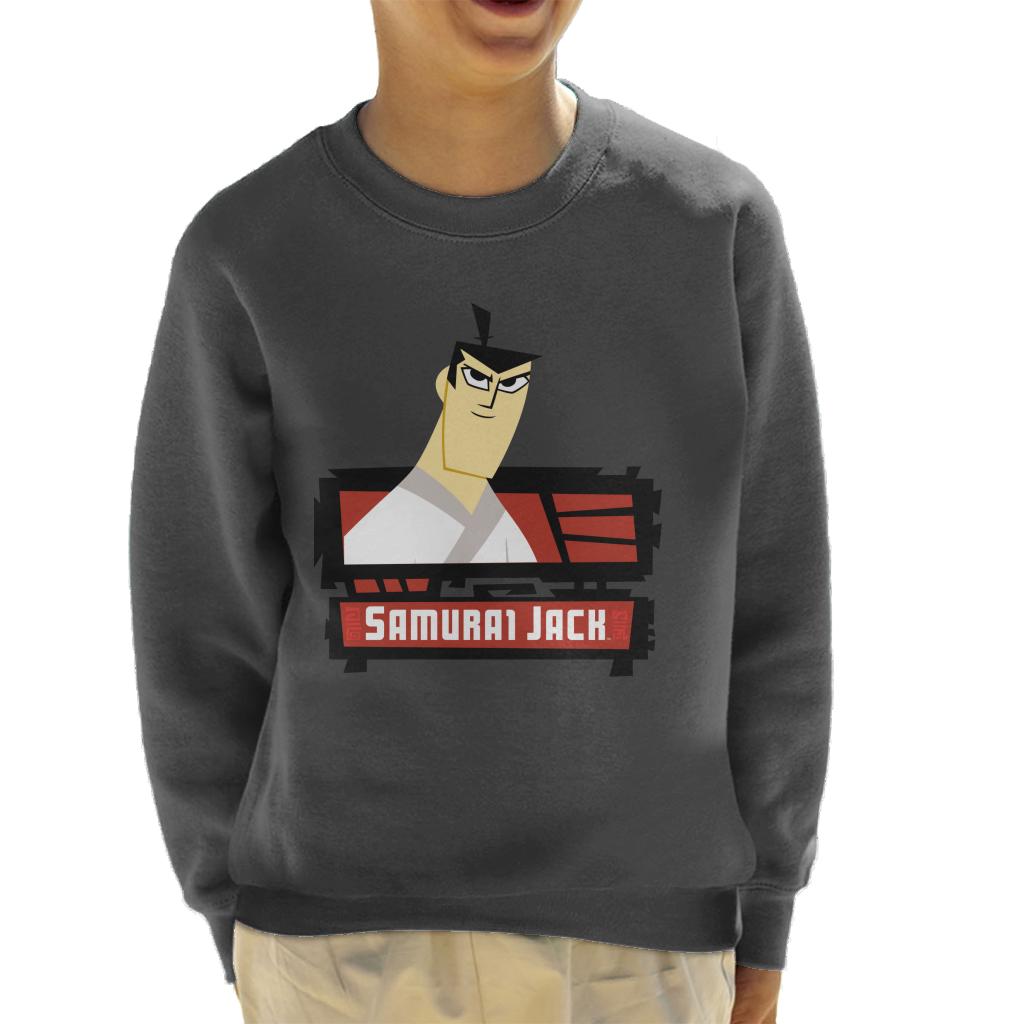 Samurai Jack Smirk Kid's Sweatshirt product image 1