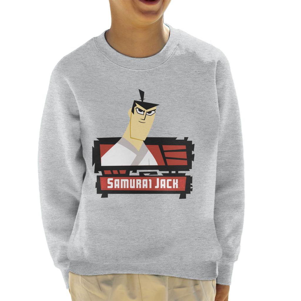 Samurai Jack Smirk Kid's Sweatshirt product image 4