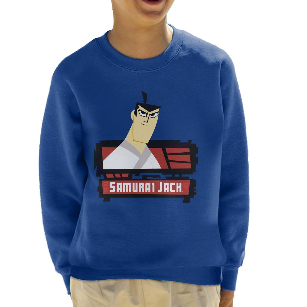 Samurai Jack Smirk Kid's Sweatshirt product image 6
