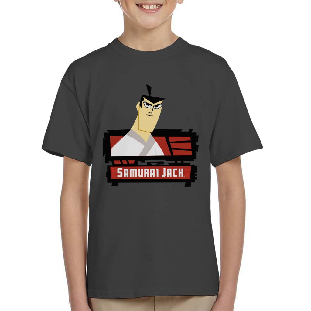 Samurai Jack Smirk Kid's T-Shirt product image 1
